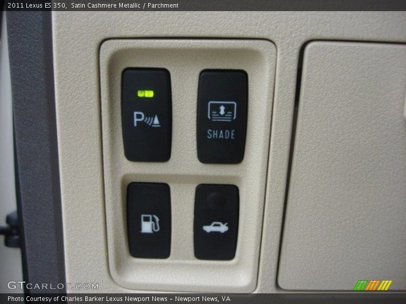 Satin Cashmere Metallic / Parchment 2011 Lexus ES 350