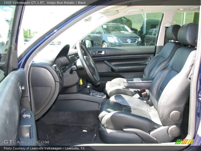Indigo Blue Metallic / Black 2005 Volkswagen GTI 1.8T