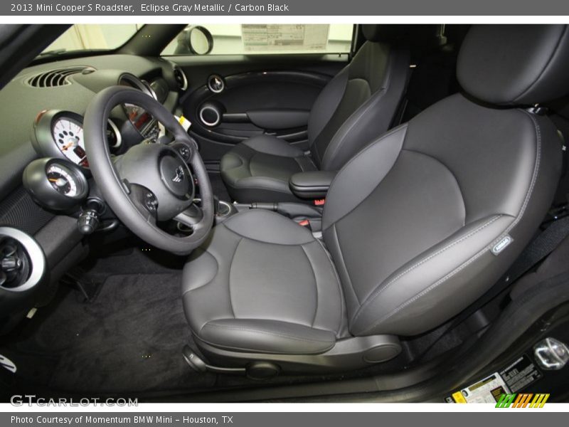 Eclipse Gray Metallic / Carbon Black 2013 Mini Cooper S Roadster