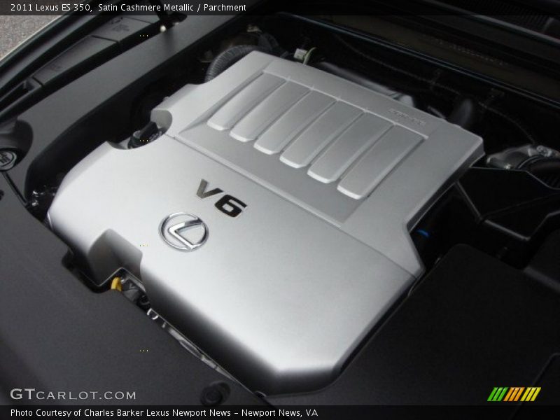 Satin Cashmere Metallic / Parchment 2011 Lexus ES 350