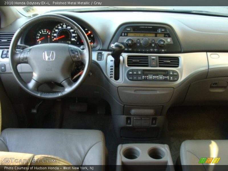 Polished Metal Metallic / Gray 2010 Honda Odyssey EX-L