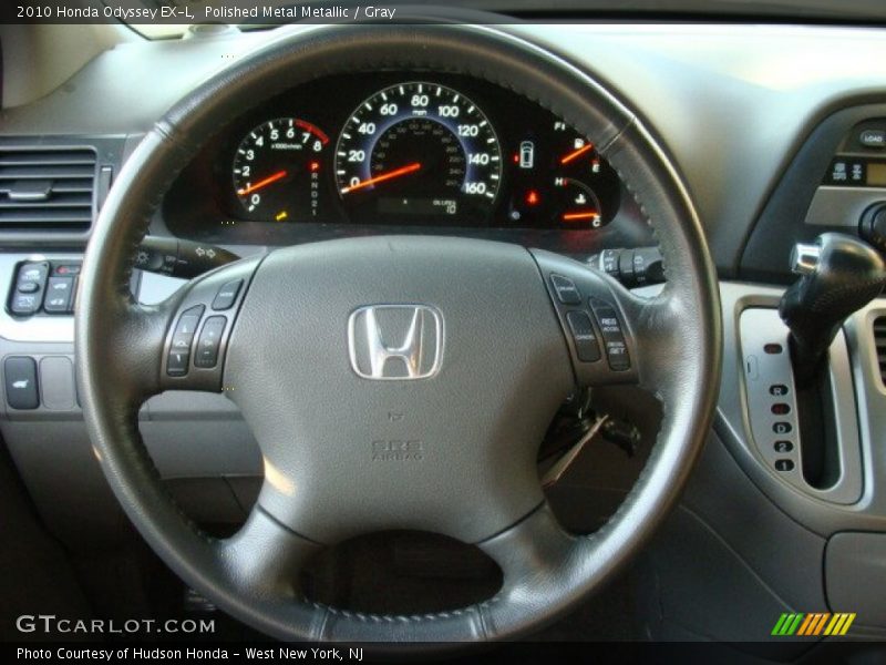 Polished Metal Metallic / Gray 2010 Honda Odyssey EX-L