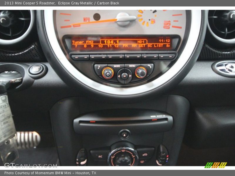Eclipse Gray Metallic / Carbon Black 2013 Mini Cooper S Roadster
