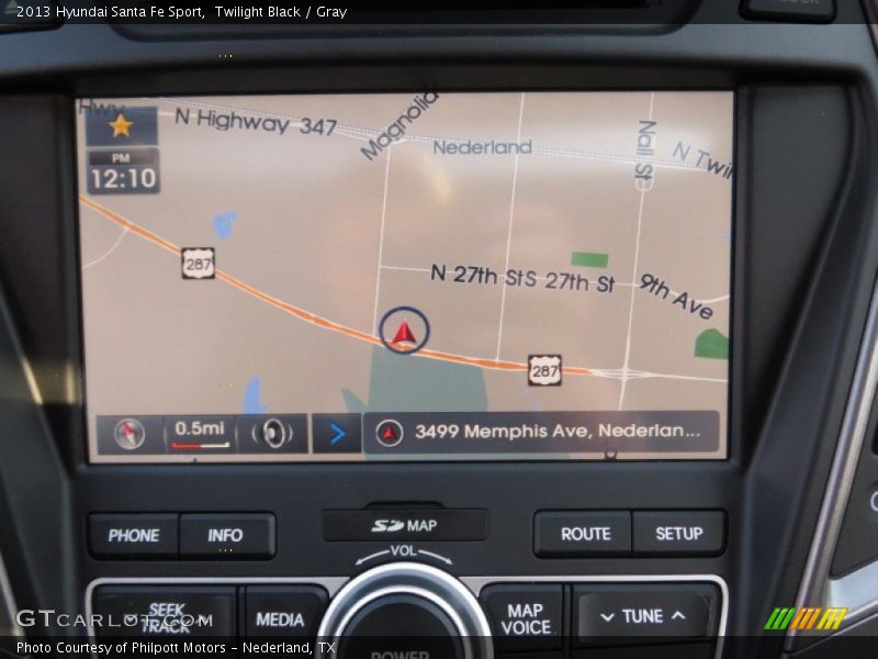 Twilight Black / Gray 2013 Hyundai Santa Fe Sport