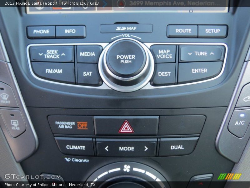 Twilight Black / Gray 2013 Hyundai Santa Fe Sport
