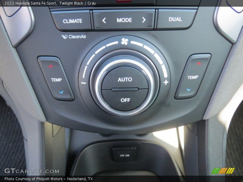Twilight Black / Gray 2013 Hyundai Santa Fe Sport