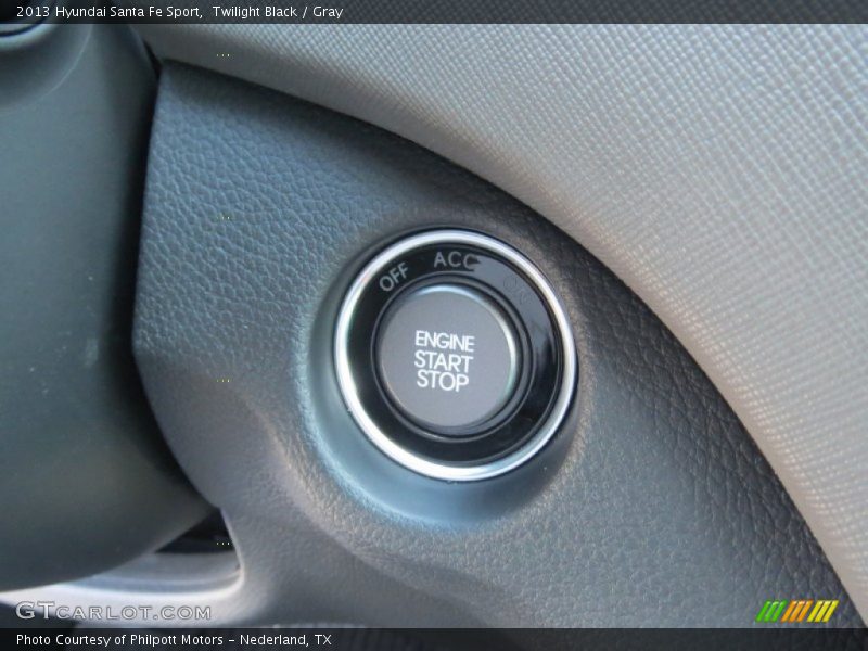 Twilight Black / Gray 2013 Hyundai Santa Fe Sport