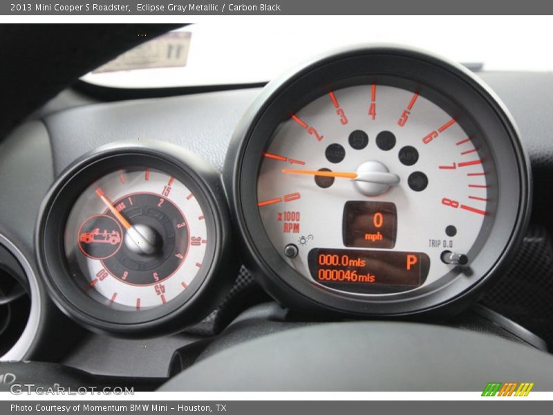 Eclipse Gray Metallic / Carbon Black 2013 Mini Cooper S Roadster