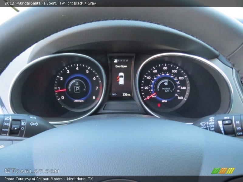 Twilight Black / Gray 2013 Hyundai Santa Fe Sport
