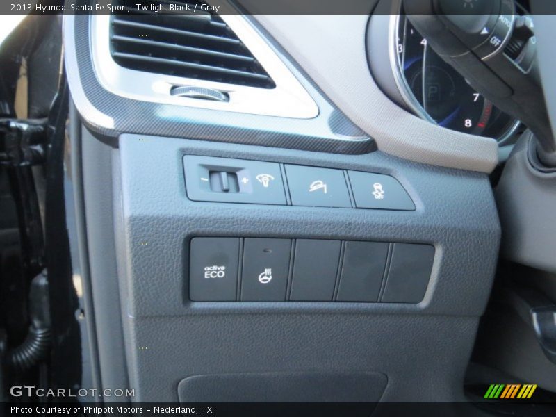Twilight Black / Gray 2013 Hyundai Santa Fe Sport
