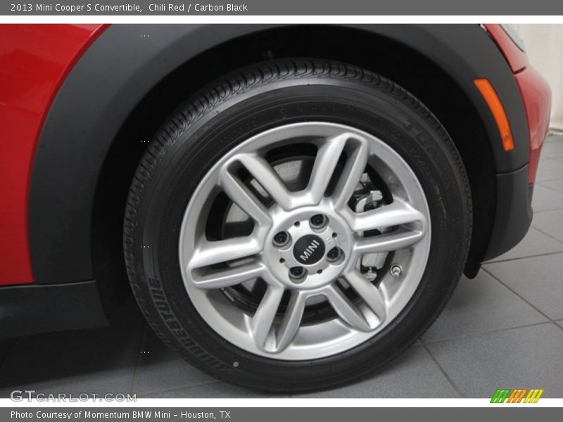 Chili Red / Carbon Black 2013 Mini Cooper S Convertible