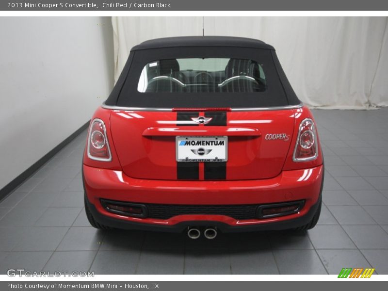 Chili Red / Carbon Black 2013 Mini Cooper S Convertible