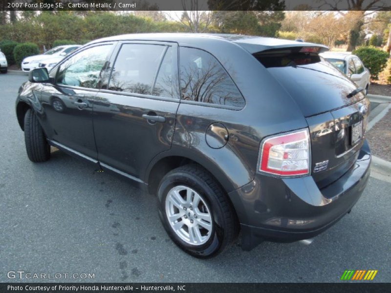 Carbon Metallic / Camel 2007 Ford Edge SE