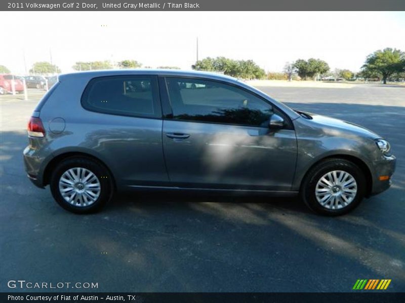 United Gray Metallic / Titan Black 2011 Volkswagen Golf 2 Door