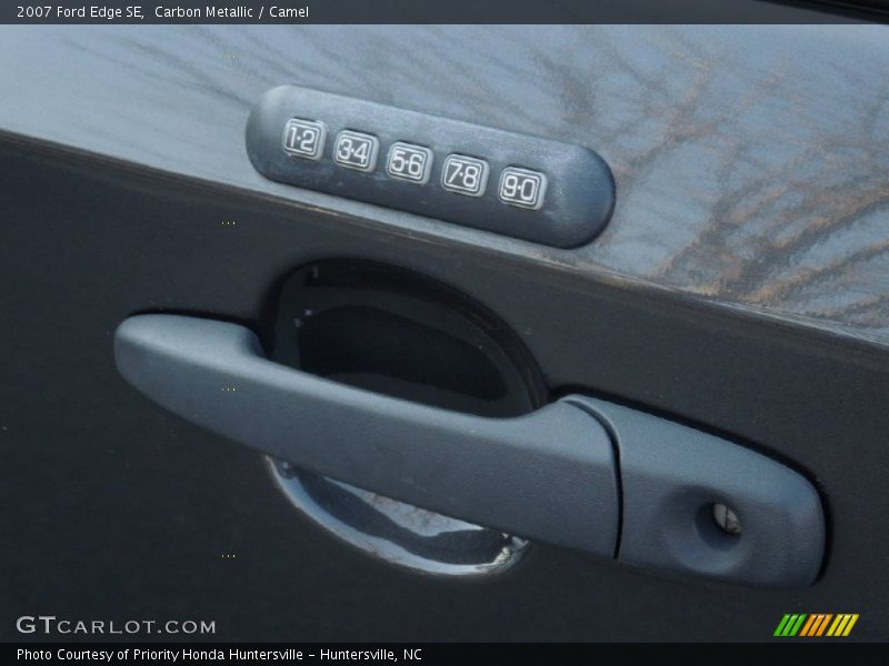 Carbon Metallic / Camel 2007 Ford Edge SE