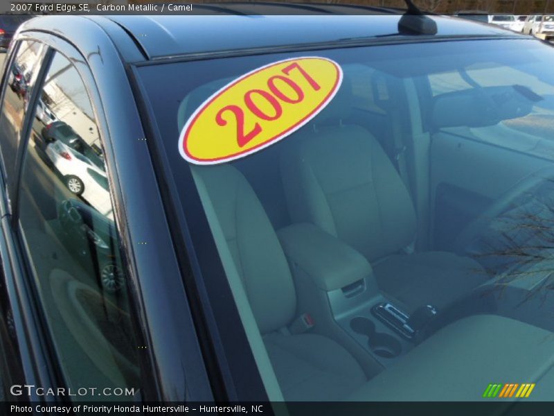 Carbon Metallic / Camel 2007 Ford Edge SE