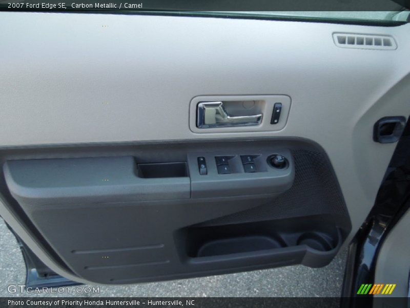 Carbon Metallic / Camel 2007 Ford Edge SE
