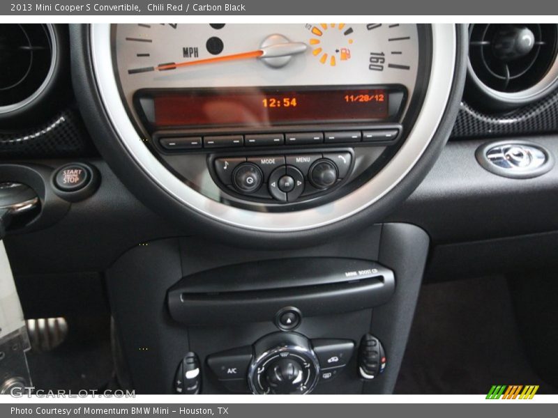 Chili Red / Carbon Black 2013 Mini Cooper S Convertible