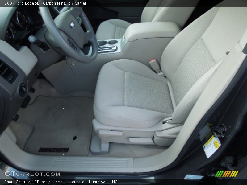 Carbon Metallic / Camel 2007 Ford Edge SE