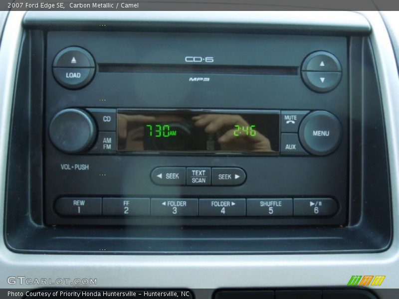 Carbon Metallic / Camel 2007 Ford Edge SE