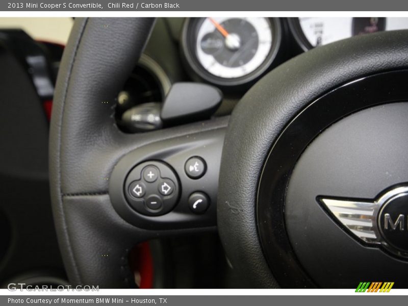 Chili Red / Carbon Black 2013 Mini Cooper S Convertible