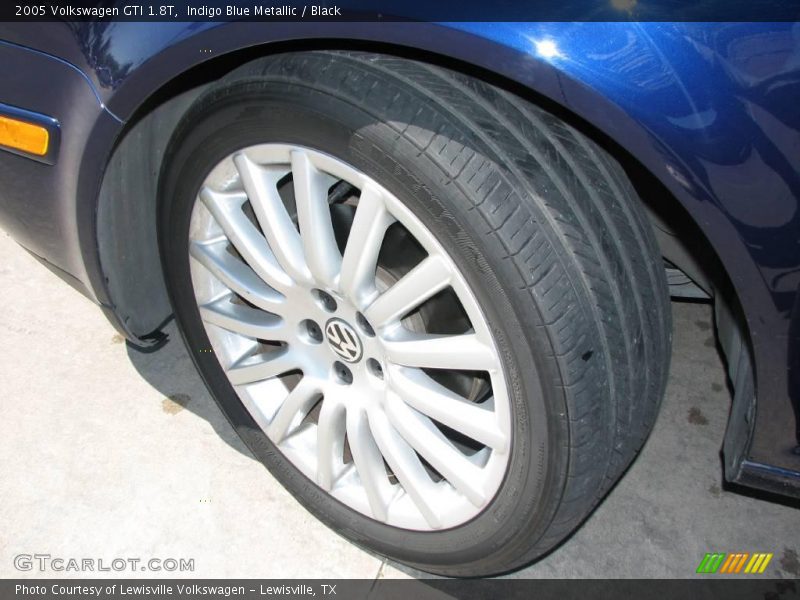 Indigo Blue Metallic / Black 2005 Volkswagen GTI 1.8T