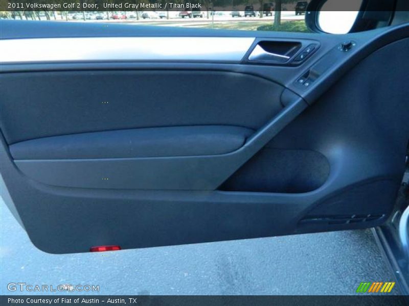 United Gray Metallic / Titan Black 2011 Volkswagen Golf 2 Door