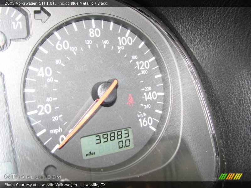 Indigo Blue Metallic / Black 2005 Volkswagen GTI 1.8T