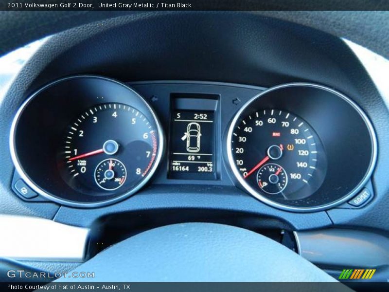 United Gray Metallic / Titan Black 2011 Volkswagen Golf 2 Door