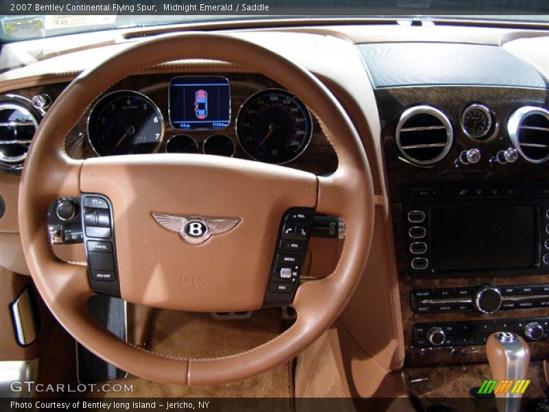 Midnight Emerald / Saddle 2007 Bentley Continental Flying Spur
