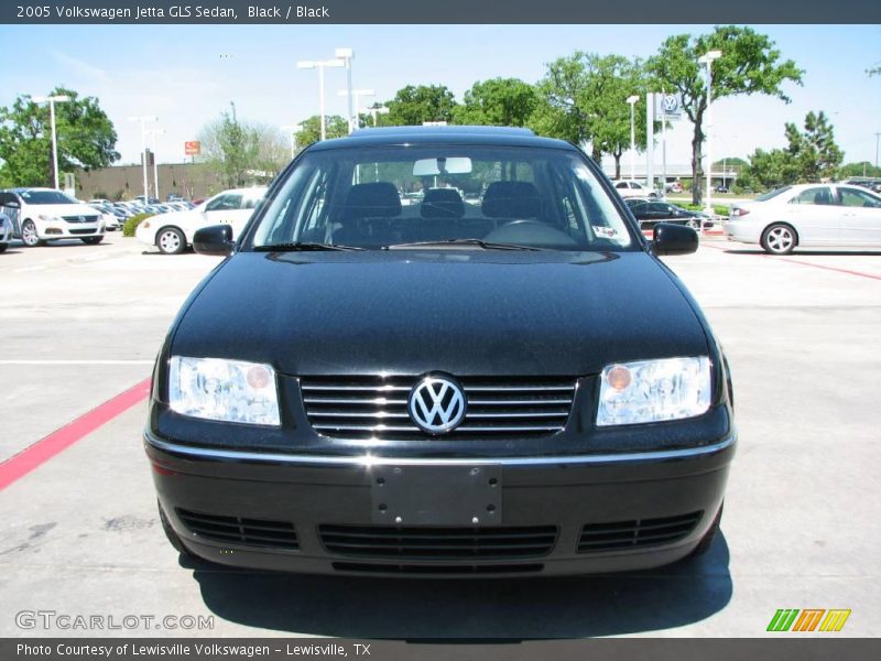 Black / Black 2005 Volkswagen Jetta GLS Sedan