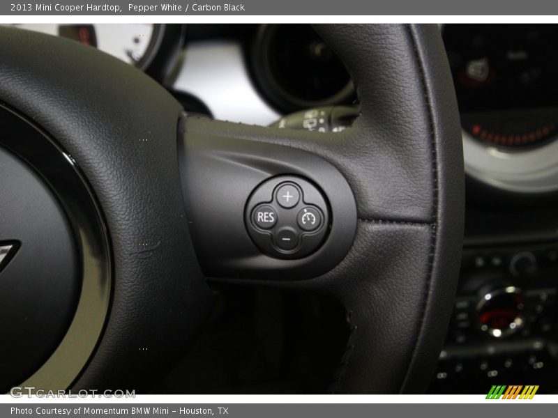 Pepper White / Carbon Black 2013 Mini Cooper Hardtop