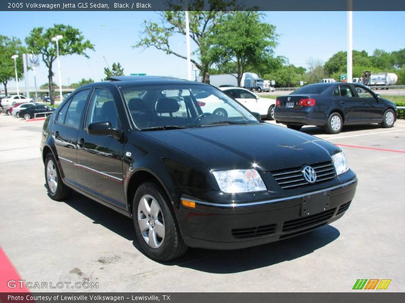 Black / Black 2005 Volkswagen Jetta GLS Sedan