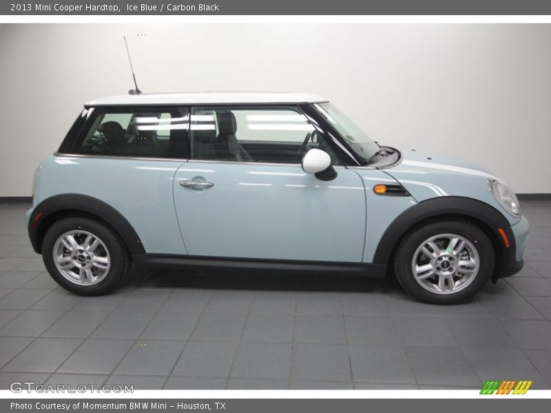 Ice Blue / Carbon Black 2013 Mini Cooper Hardtop