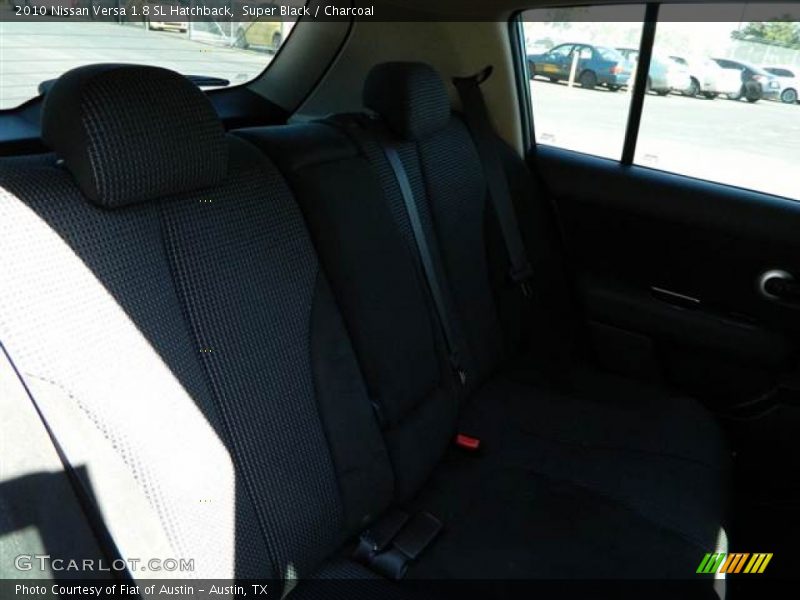 Super Black / Charcoal 2010 Nissan Versa 1.8 SL Hatchback