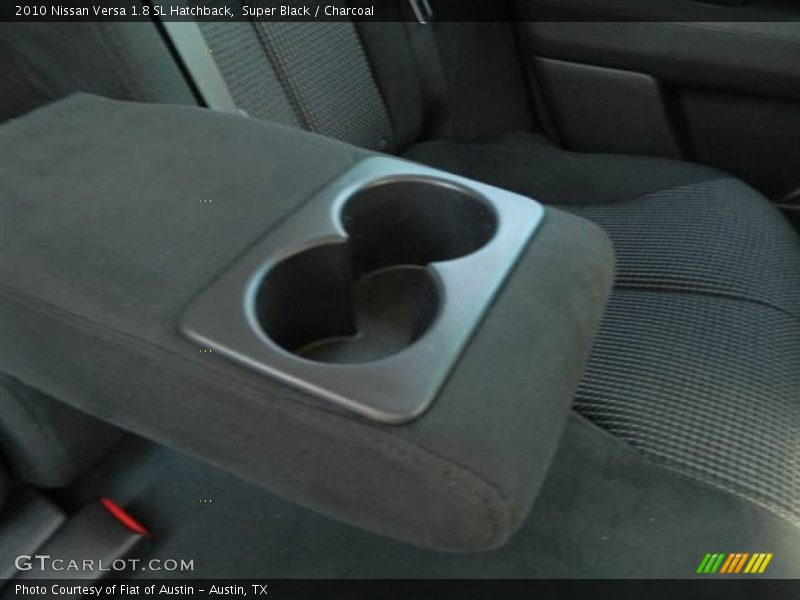 Super Black / Charcoal 2010 Nissan Versa 1.8 SL Hatchback