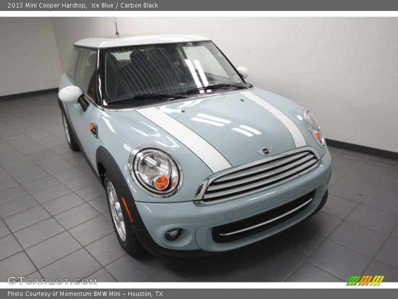 Ice Blue / Carbon Black 2013 Mini Cooper Hardtop