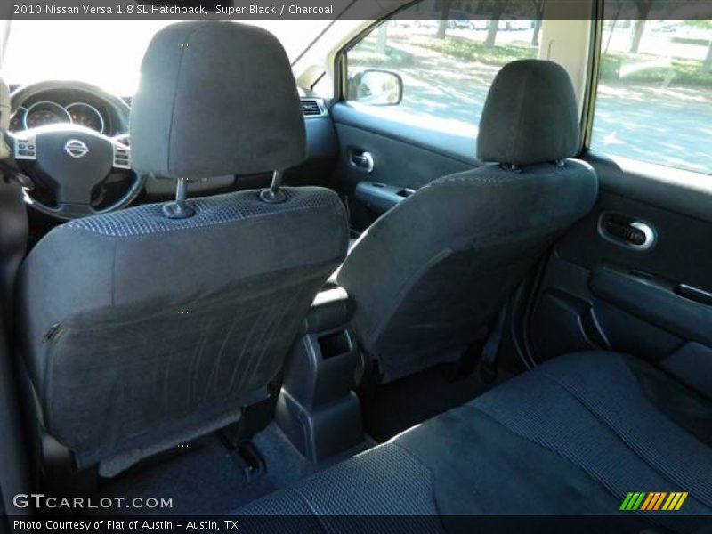 Super Black / Charcoal 2010 Nissan Versa 1.8 SL Hatchback