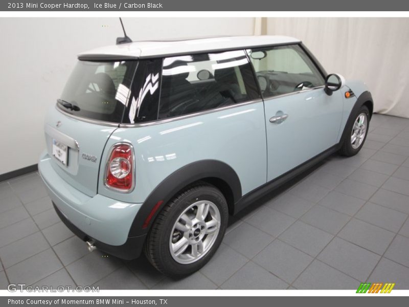 Ice Blue / Carbon Black 2013 Mini Cooper Hardtop