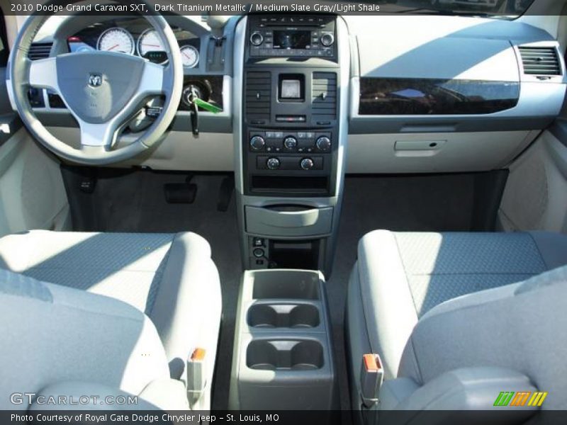 Dashboard of 2010 Grand Caravan SXT