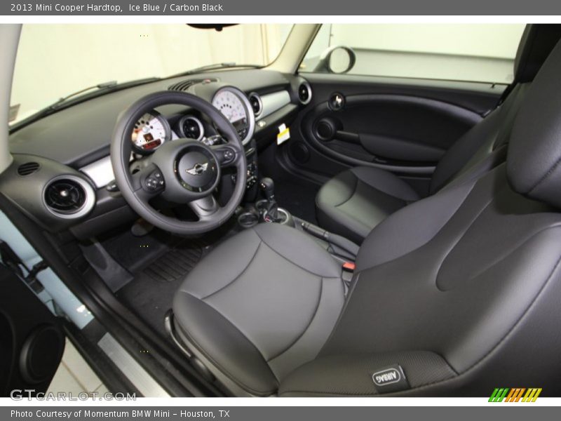 Ice Blue / Carbon Black 2013 Mini Cooper Hardtop
