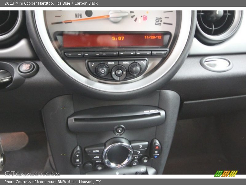Ice Blue / Carbon Black 2013 Mini Cooper Hardtop