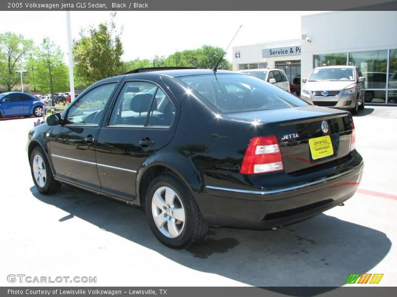 Black / Black 2005 Volkswagen Jetta GLS Sedan