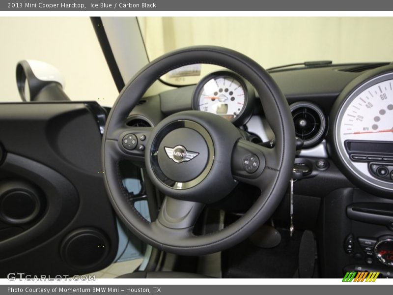 Ice Blue / Carbon Black 2013 Mini Cooper Hardtop