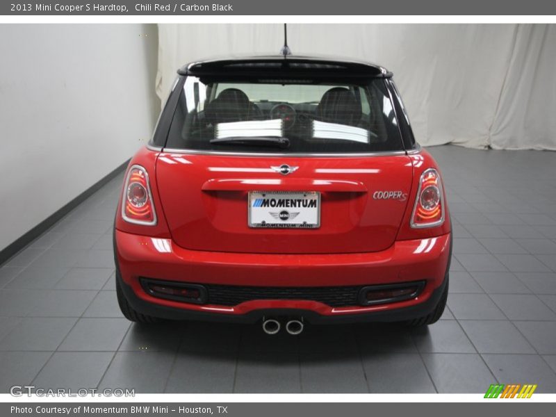 Chili Red / Carbon Black 2013 Mini Cooper S Hardtop