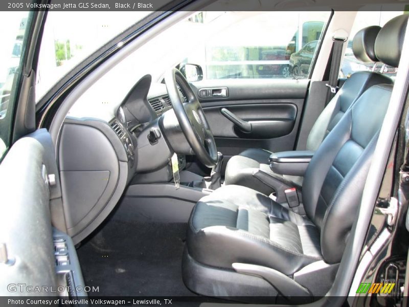 Black / Black 2005 Volkswagen Jetta GLS Sedan