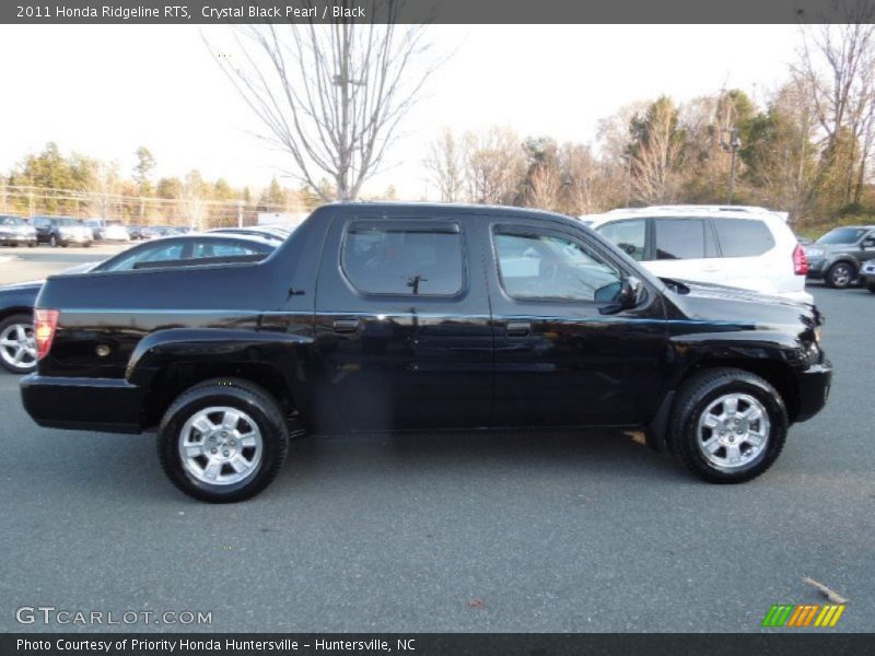 Crystal Black Pearl / Black 2011 Honda Ridgeline RTS