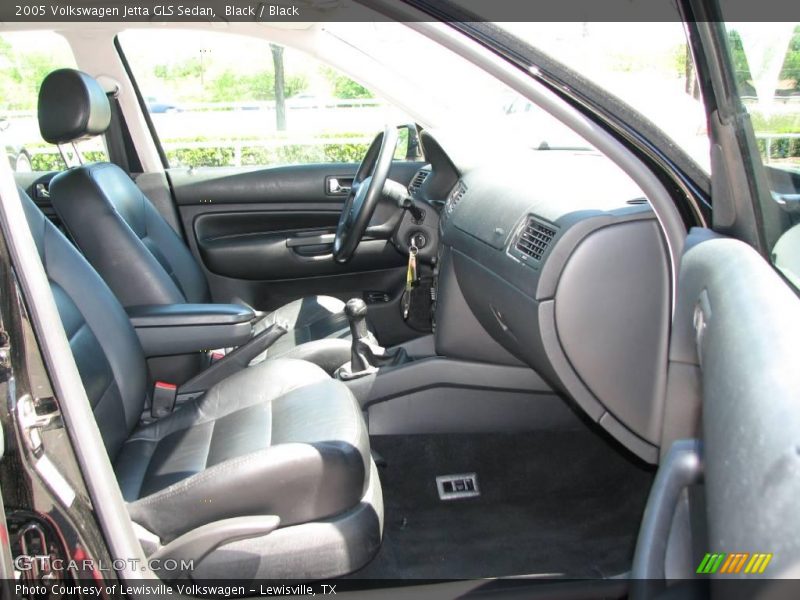 Black / Black 2005 Volkswagen Jetta GLS Sedan