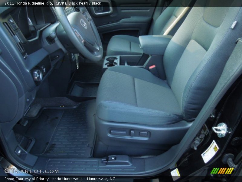 Crystal Black Pearl / Black 2011 Honda Ridgeline RTS