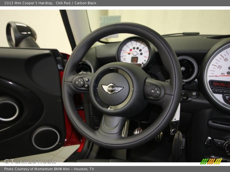 Chili Red / Carbon Black 2013 Mini Cooper S Hardtop